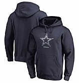 Men's Dallas Cowboys Pro Line by Fanatics Branded Gradient Logo Pullover Hoodie Navy FengYun,baseball caps,new era cap wholesale,wholesale hats
